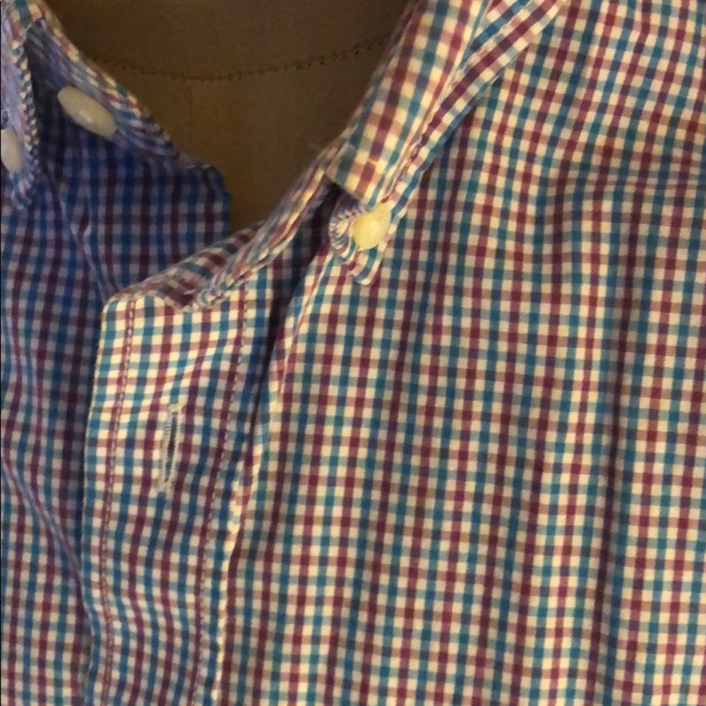 Banana Republic soft wash tailored slim fit shirt